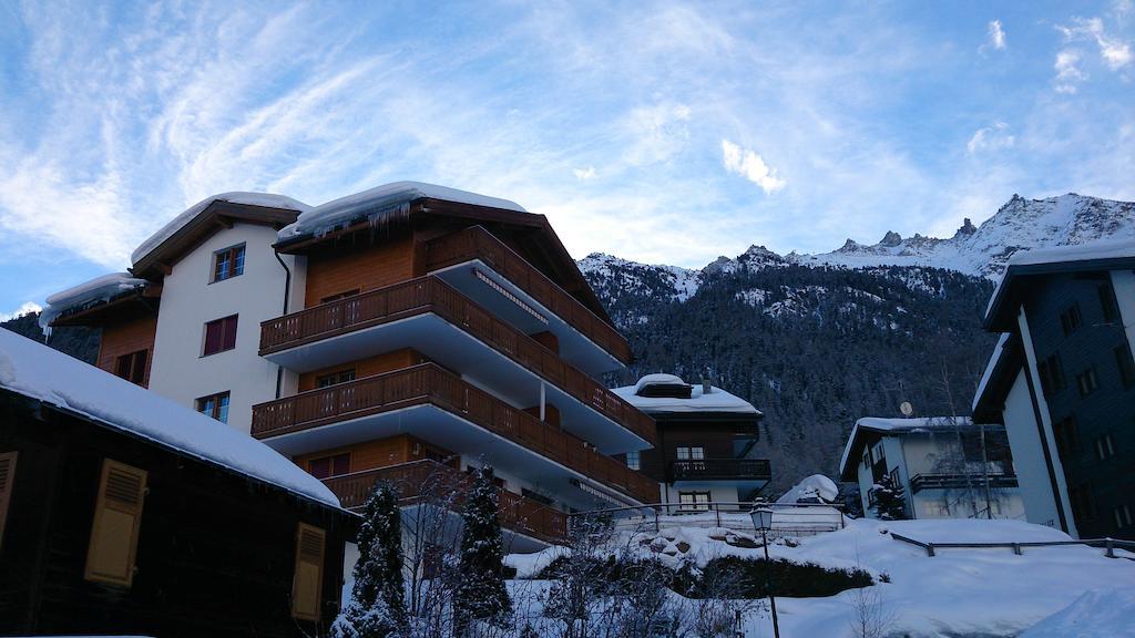 Appartement In 1700M Mit Traumblick Grächen Esterno foto