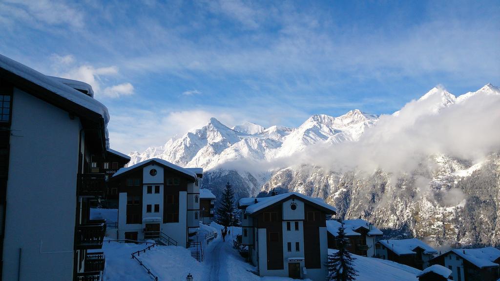 Appartement In 1700M Mit Traumblick Grächen Esterno foto
