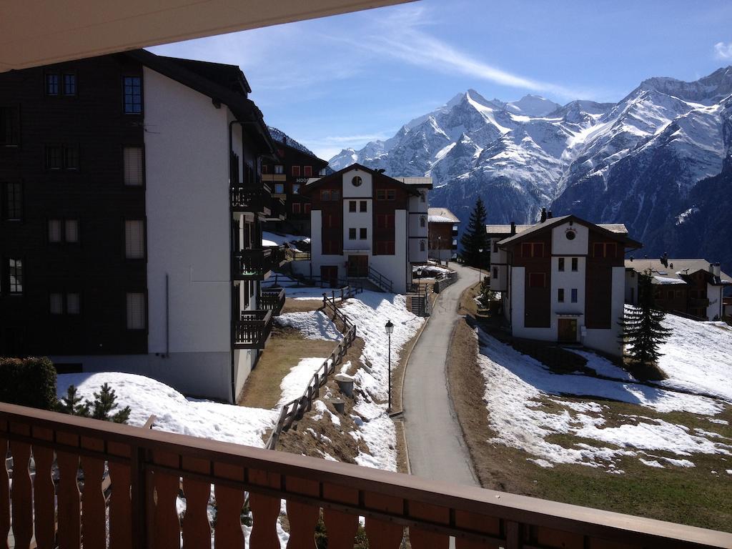 Appartement In 1700M Mit Traumblick Grächen Esterno foto