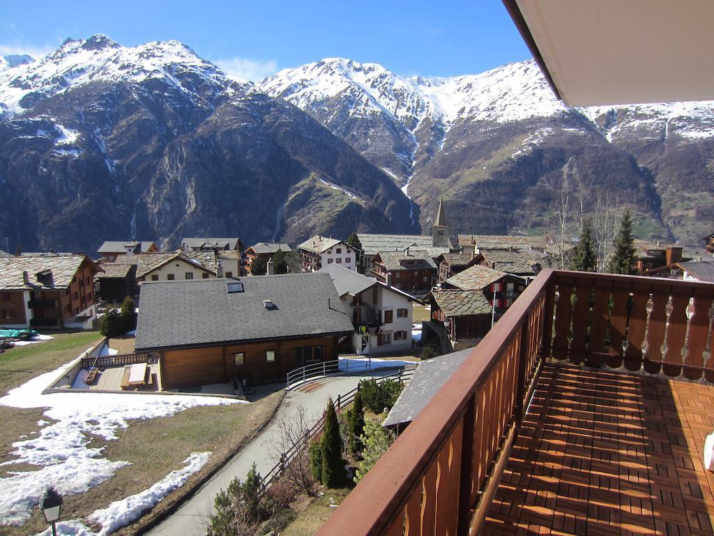 Appartement In 1700M Mit Traumblick Grächen Esterno foto