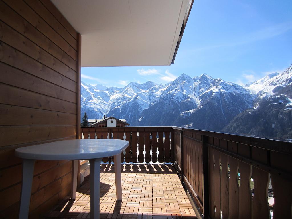 Appartement In 1700M Mit Traumblick Grächen Esterno foto