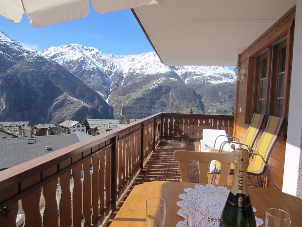 Appartement In 1700M Mit Traumblick Grächen Esterno foto