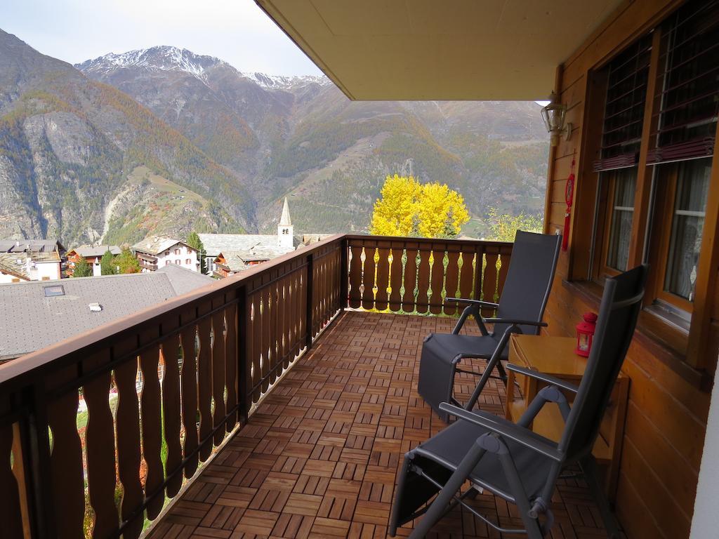 Appartement In 1700M Mit Traumblick Grächen Esterno foto